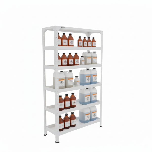 EA10003 – ESTANTERÍA DE LABORATORIO BLACKSMITH® – ALMACENAMIENTO QUIMICOS - Imagen 3