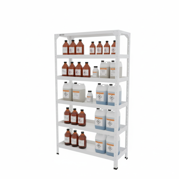 EA10003 – ESTANTERÍA DE LABORATORIO BLACKSMITH® – ALMACENAMIENTO QUIMICOS