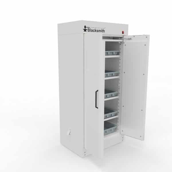 T90 - ARMARIO BLACKSMITH® SERIE 6 - 340lt (90 GALONES)- 2 PUERTAS - ACERO GALVANIZADO - CORROSIVOS - 90X60X192 - Imagen 5