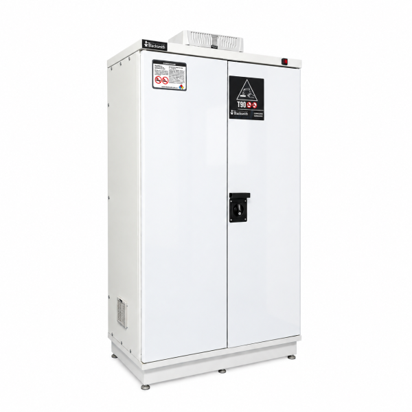 Gabinete para Tóxicos de 90 Galones T90 con Extracción – BLACKSMITH®