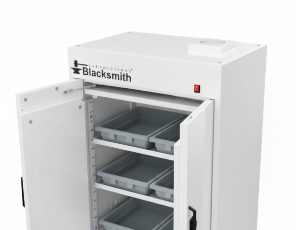 T90 - ARMARIO BLACKSMITH® SERIE 6 - 170lt (45 GALONES)- 2 PUERTAS - ACERO GALVANIZADO - CORROSIVOS - 90X60X135 - Imagen 7
