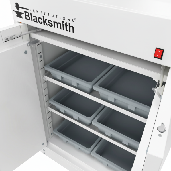 T90 - ARMARIO BLACKSMITH® SERIE 6 - 170lt (45 GALONES)- 2 PUERTAS - ACERO GALVANIZADO - CORROSIVOS - 90X60X135 - Imagen 8