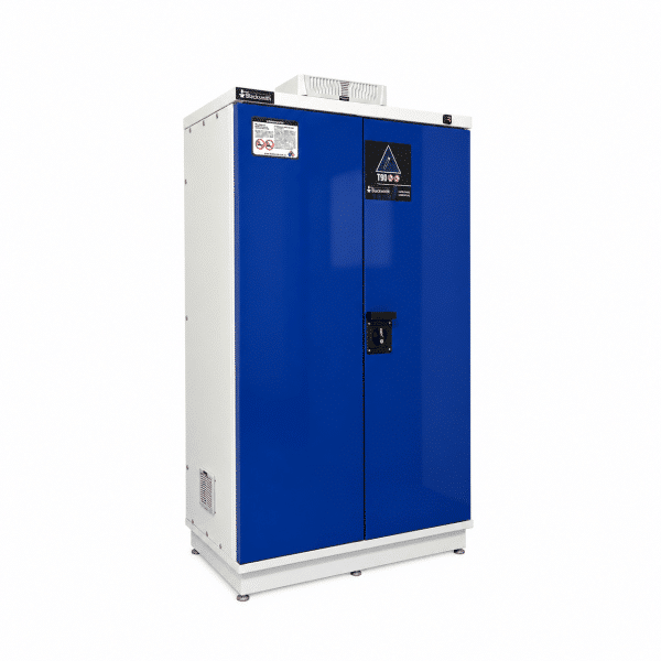 Gabinete para Corrosivos 90 Galones T90 con Extracción – BLACKSMITH®