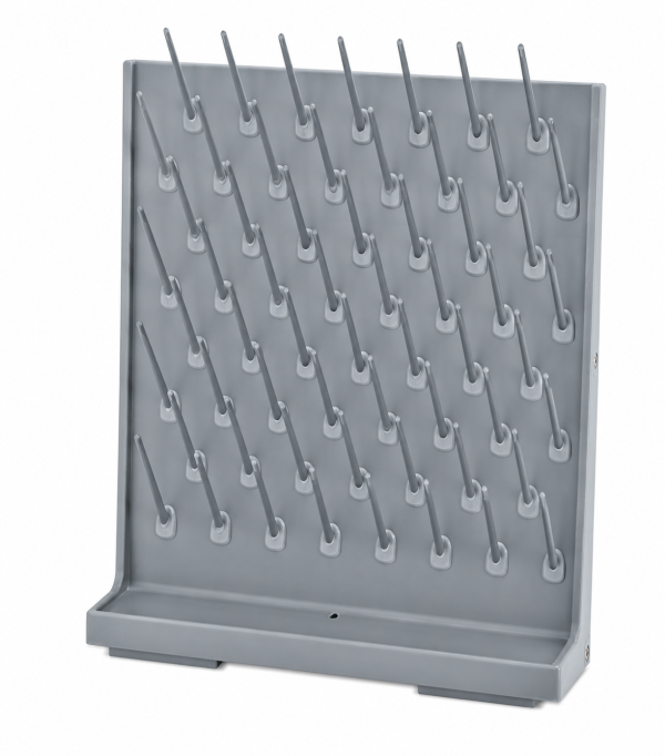 Estante de Secado para Material de Laboratorio BLACKSMITH® – 52 Clavijas